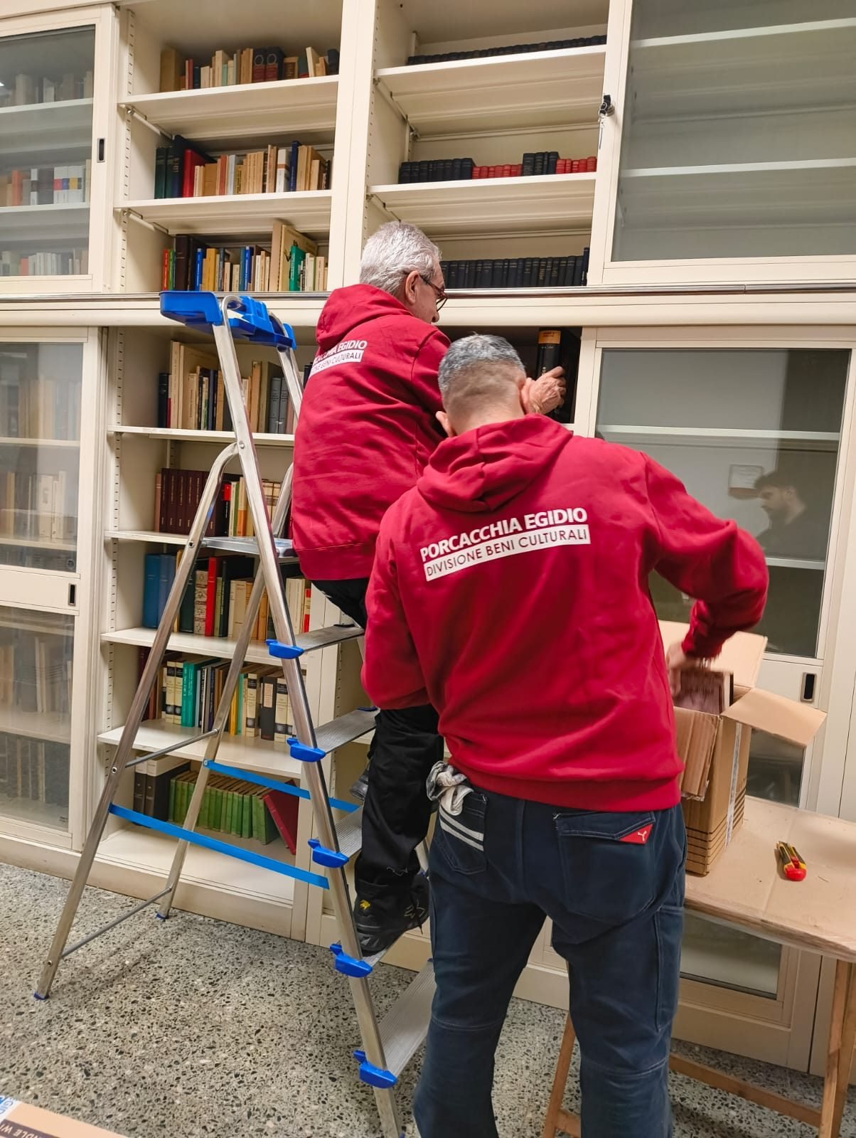 Biblioteca di Glottologia - trasferimento archivi La Sapienza